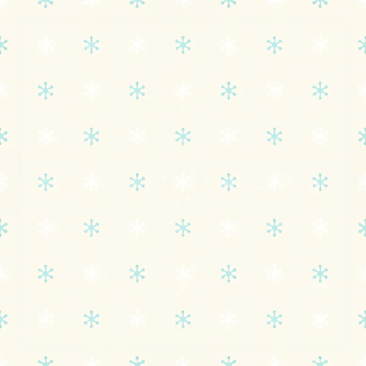 매력적인 겨울 눈송이 패턴