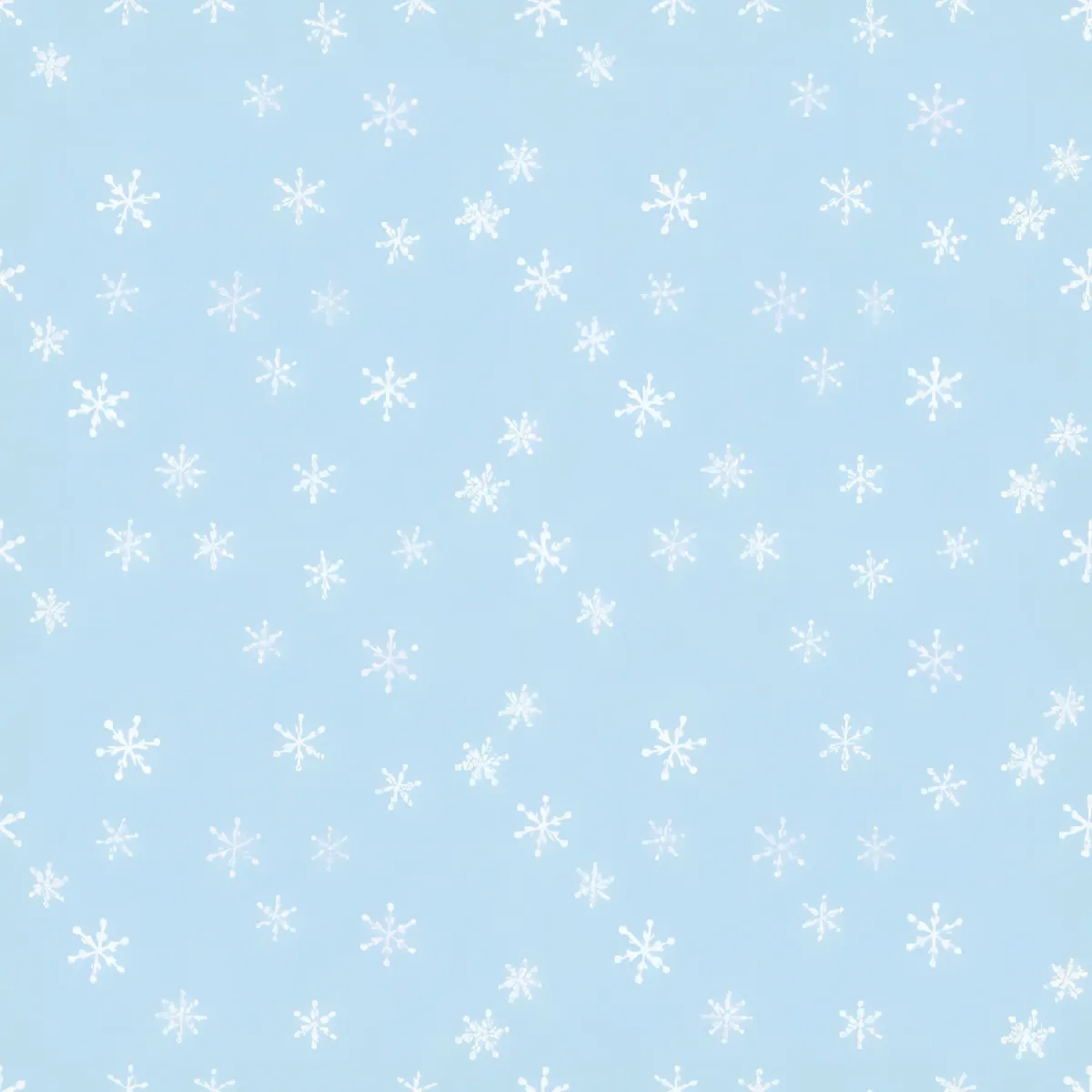 매력적인 눈송이 패턴