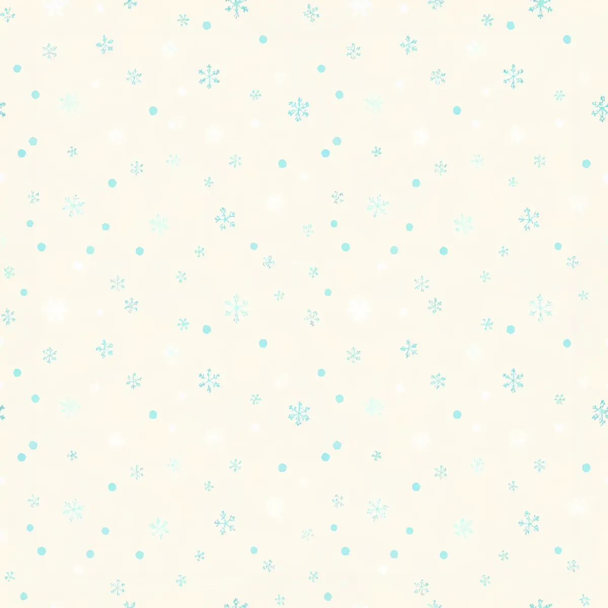 우아한 눈송이 패턴