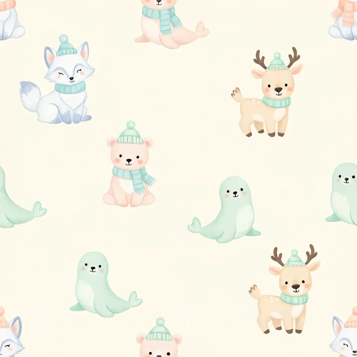 사랑스러운 동물 패턴