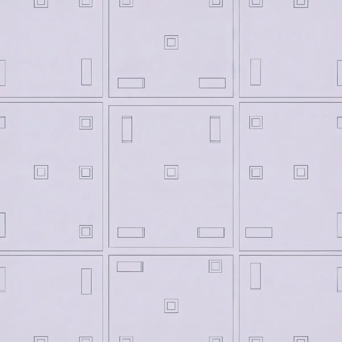 미니멀한 사각형 패턴 디자인