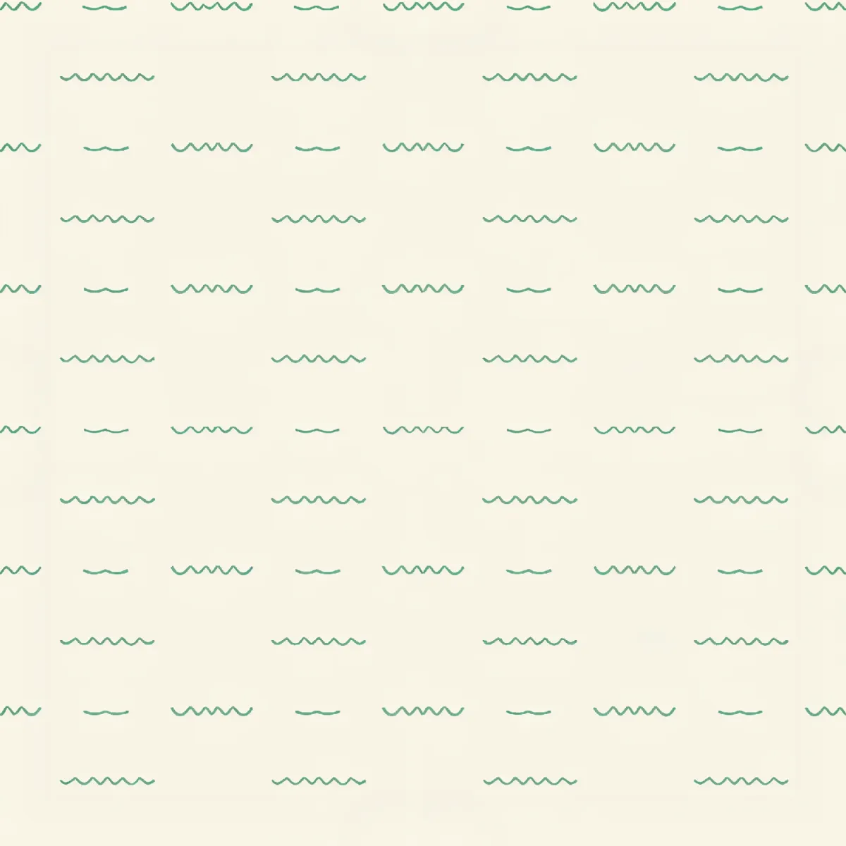 미니멀한 물결선 패턴