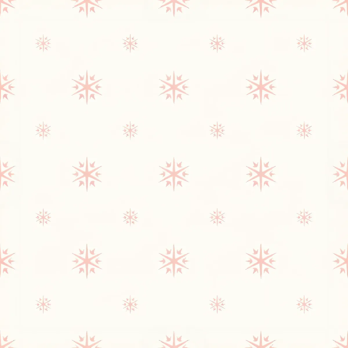 섬세한 눈송이 패턴