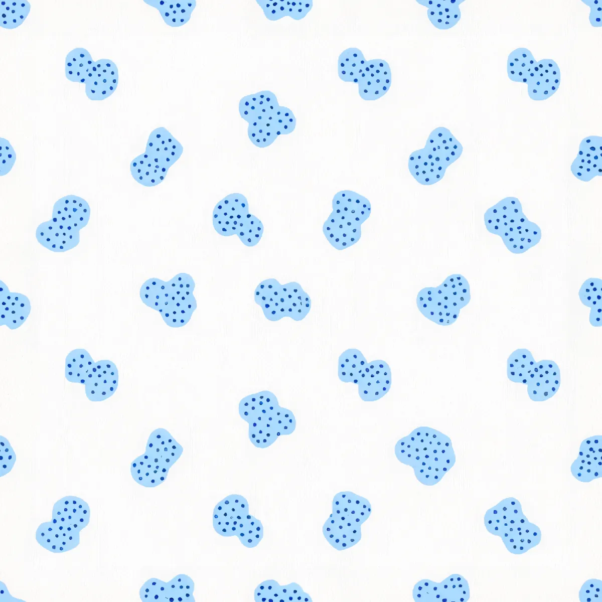 재미있는 파란색 잉크 얼룩 패턴