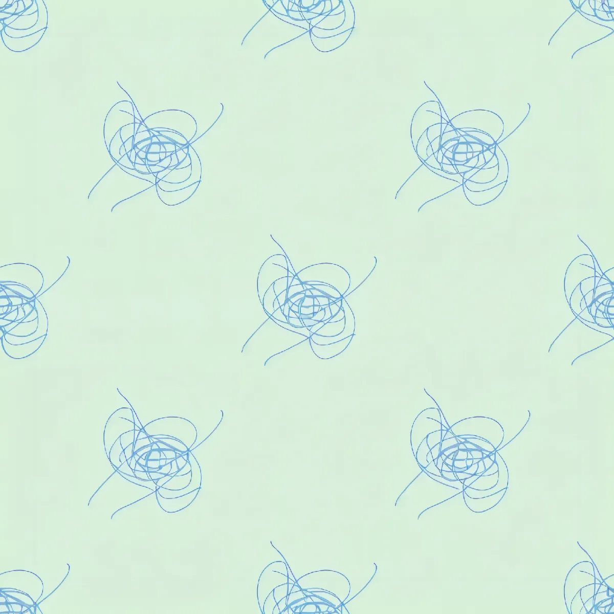 유쾌한 스크리블 패턴