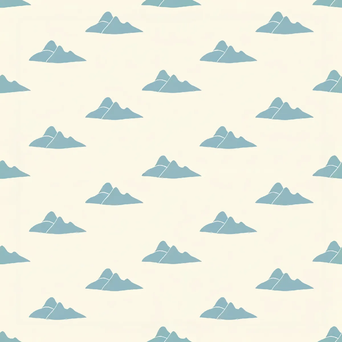 평화로운 산 패턴