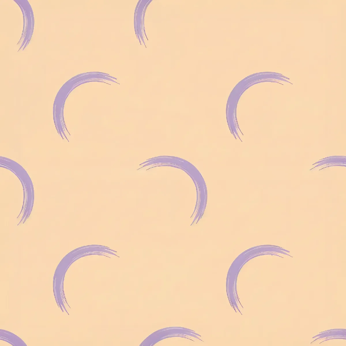 우아한 낙서 파도 패턴