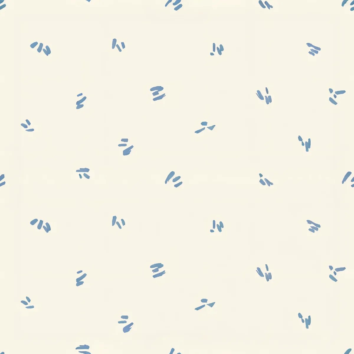 섬세한 파란 잎 패턴