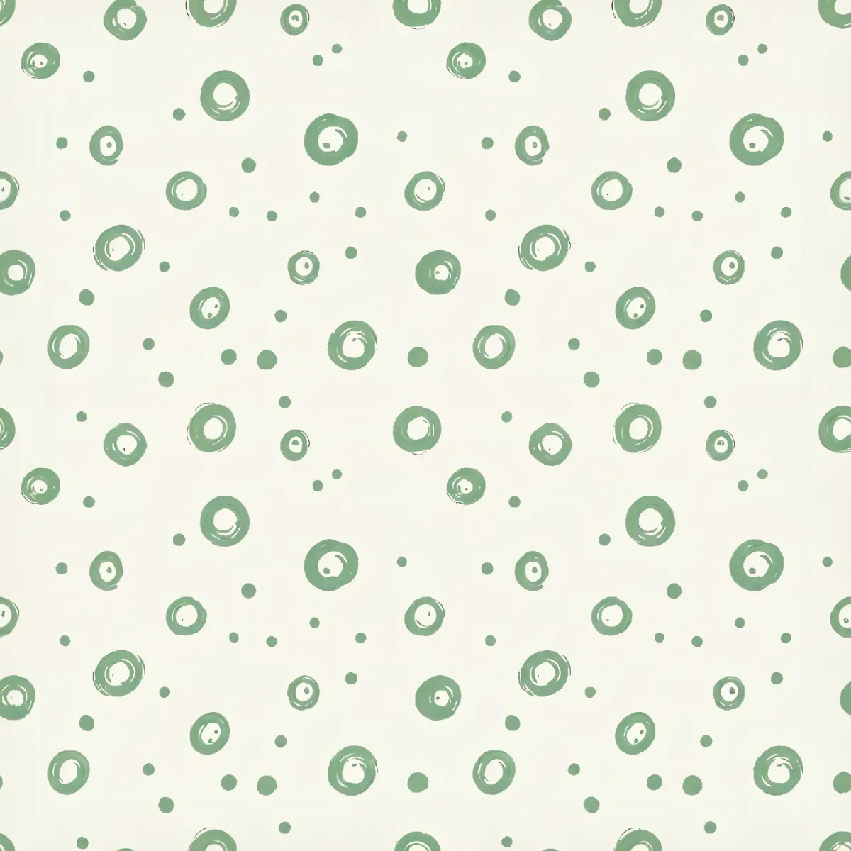 아름다운 초록 점 패턴