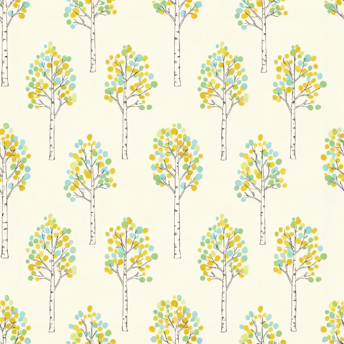 이상한 나무 패턴