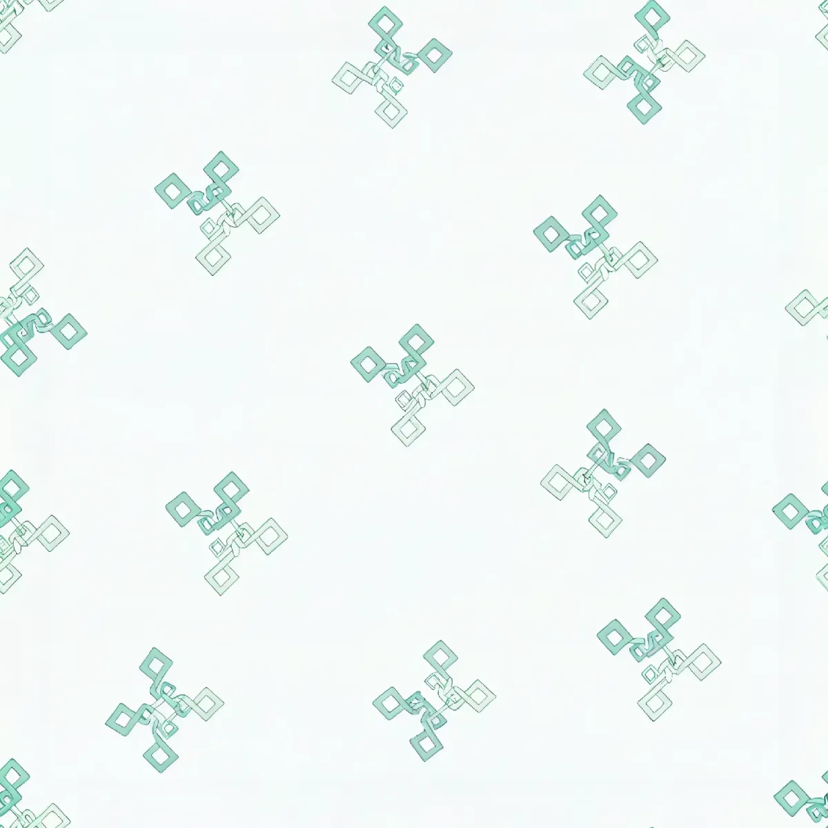 스타일리시한 기하학 교차 패턴