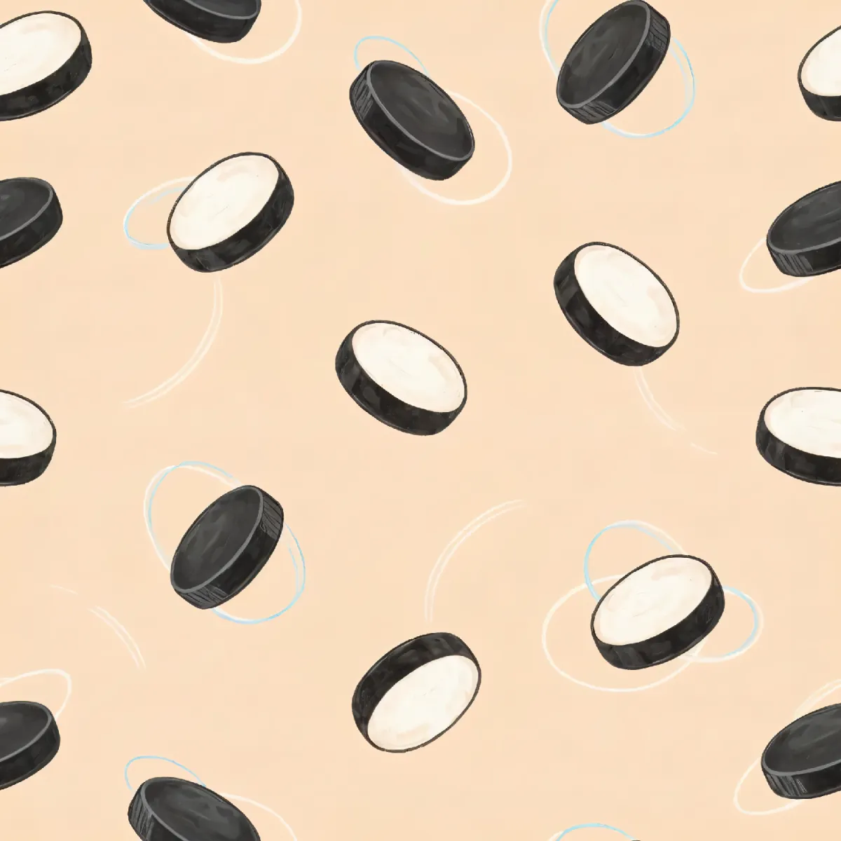 매력적인 잉크 얼룩 패턴