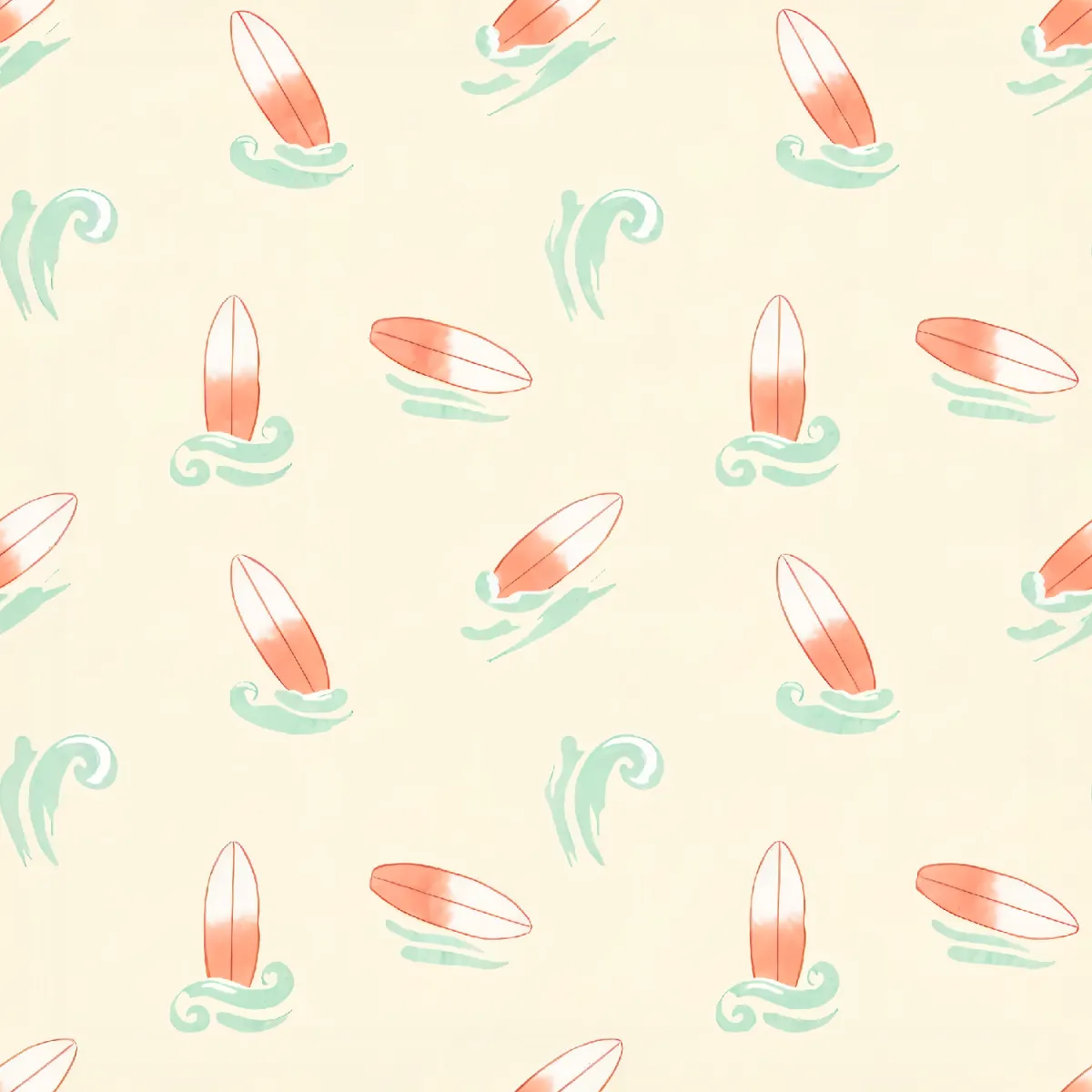 서핑 파도 패턴