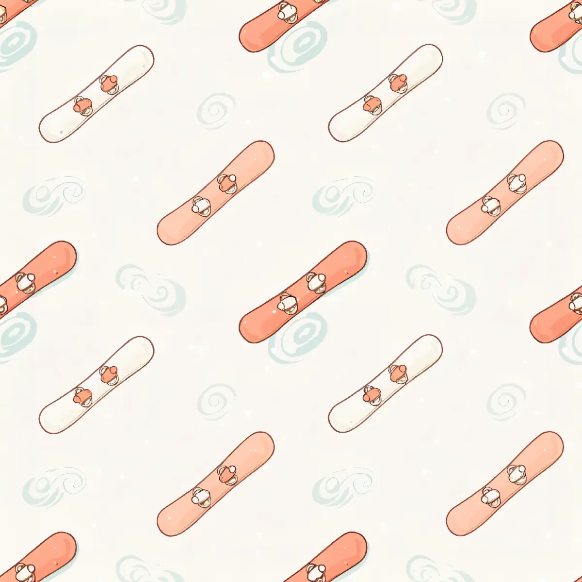 재미있는 스노우보드 패턴