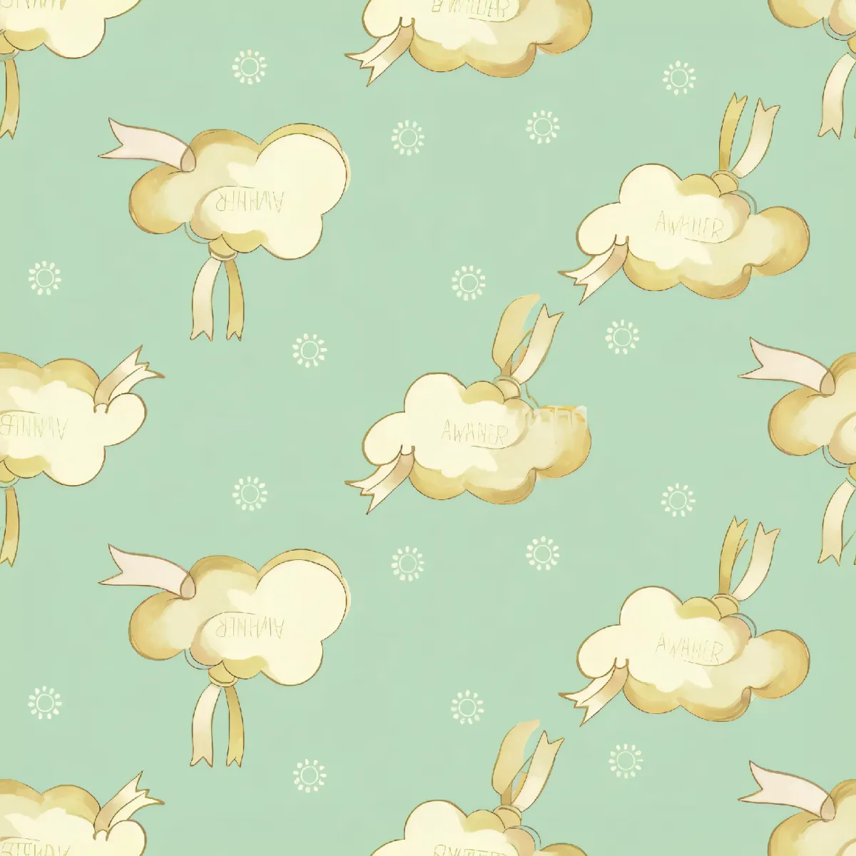 기발한 구름 패턴