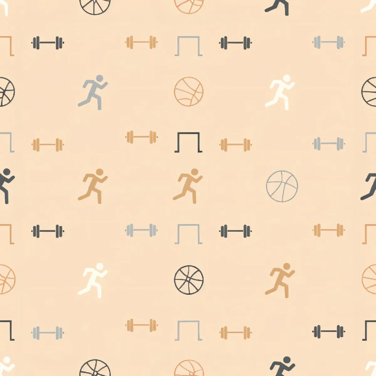 역동적인 스포츠 패턴 디자인