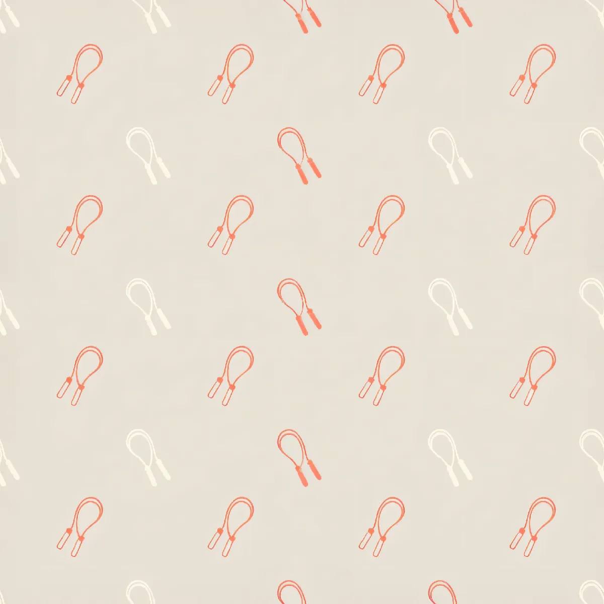 세련된 스트라이프 루프 패턴