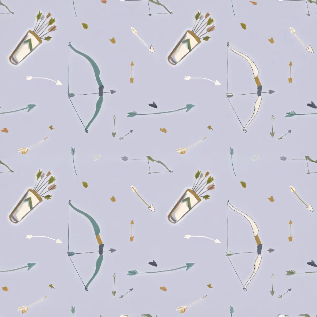 양궁 판타지 테마 디자인