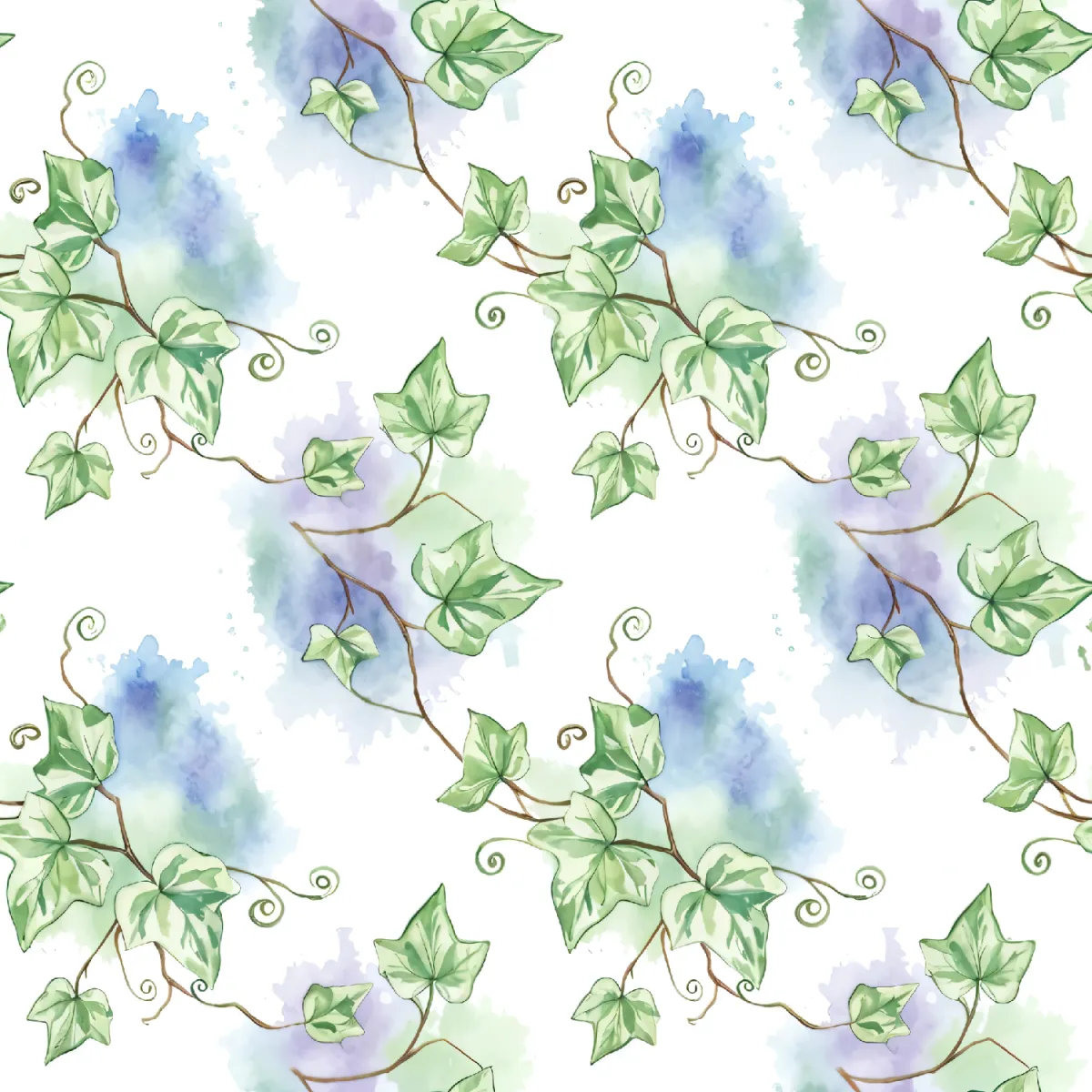 환상적인 담쟁이 넝쿨 패턴
