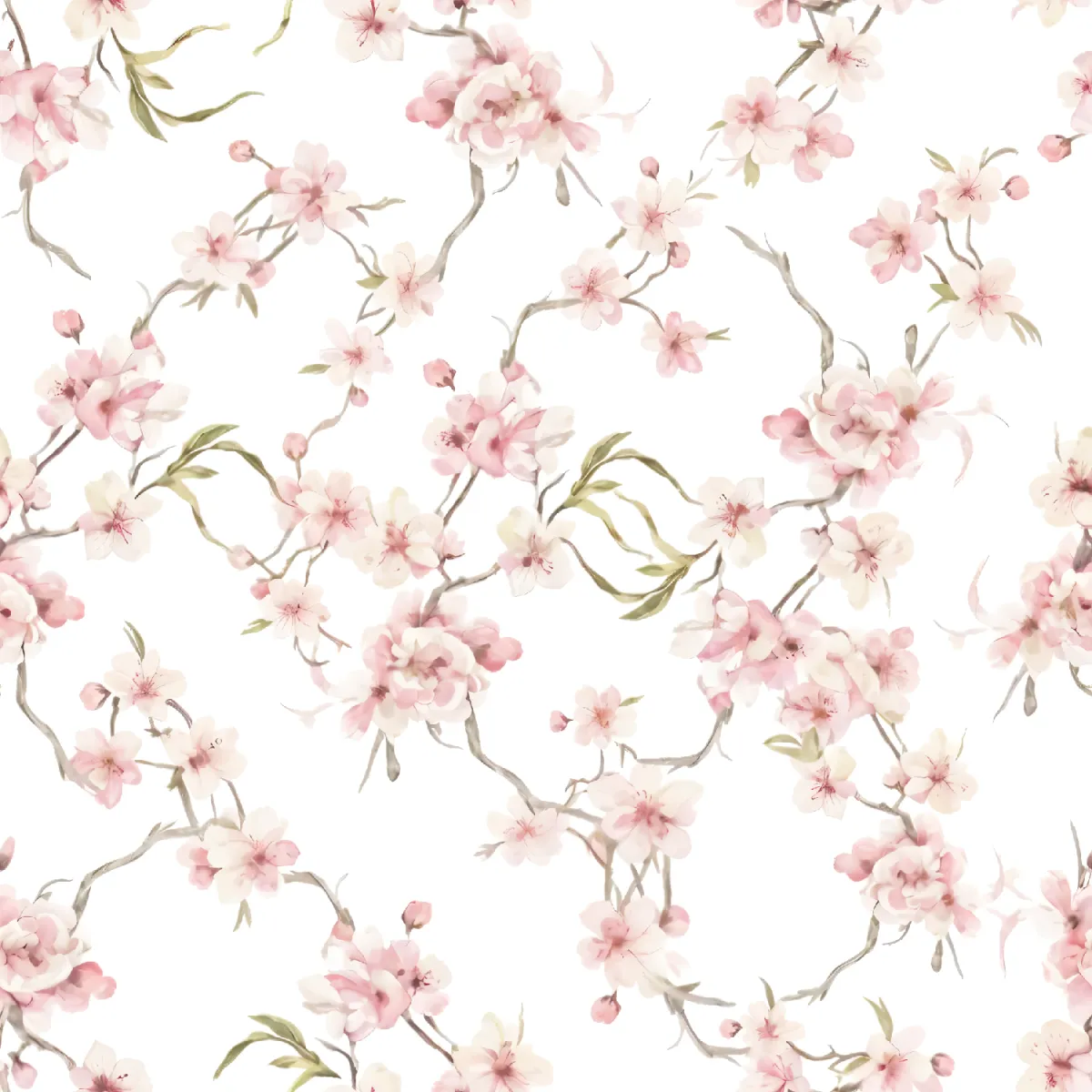 섬세한 꽃 패턴