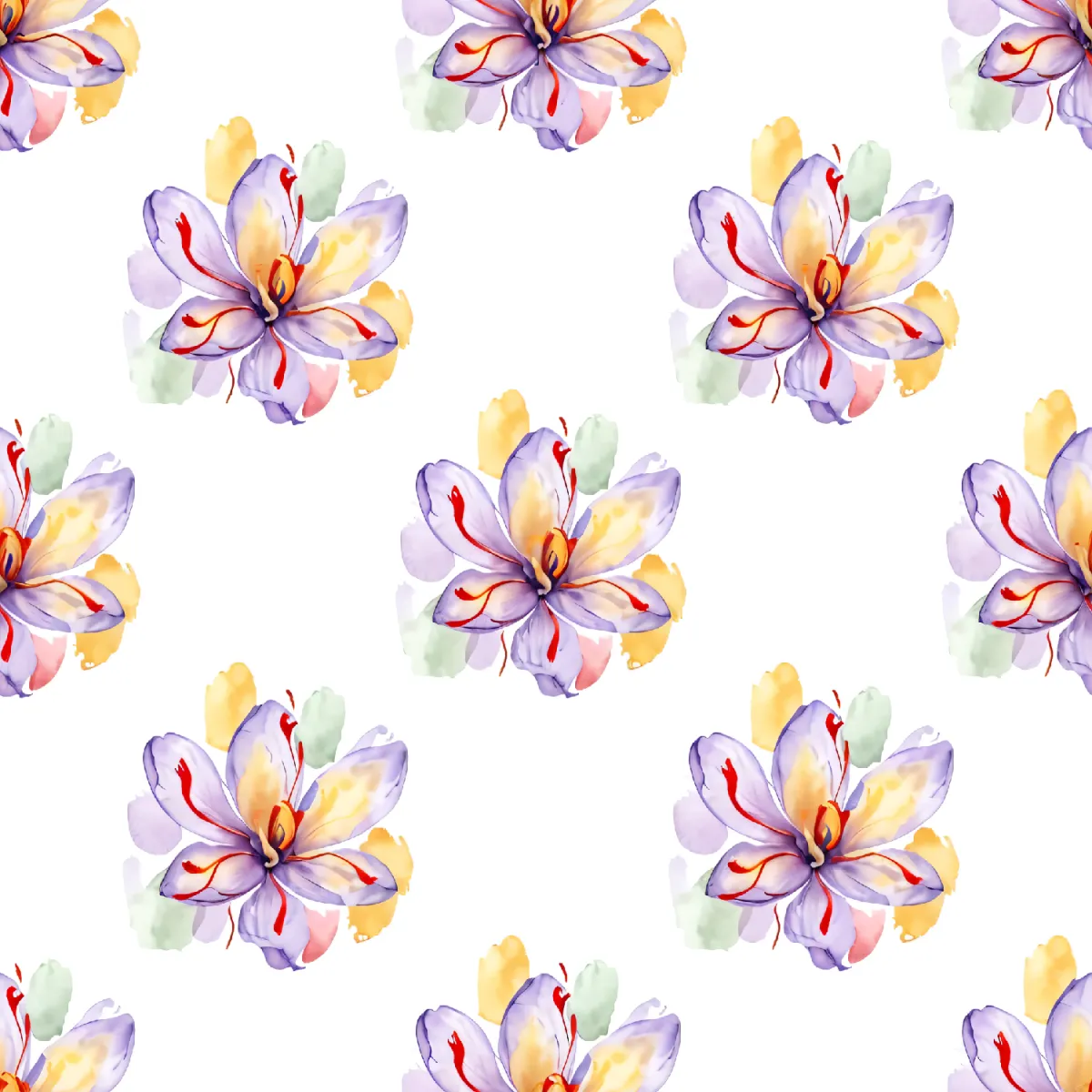 Delicate Floral Bouquet Pattern