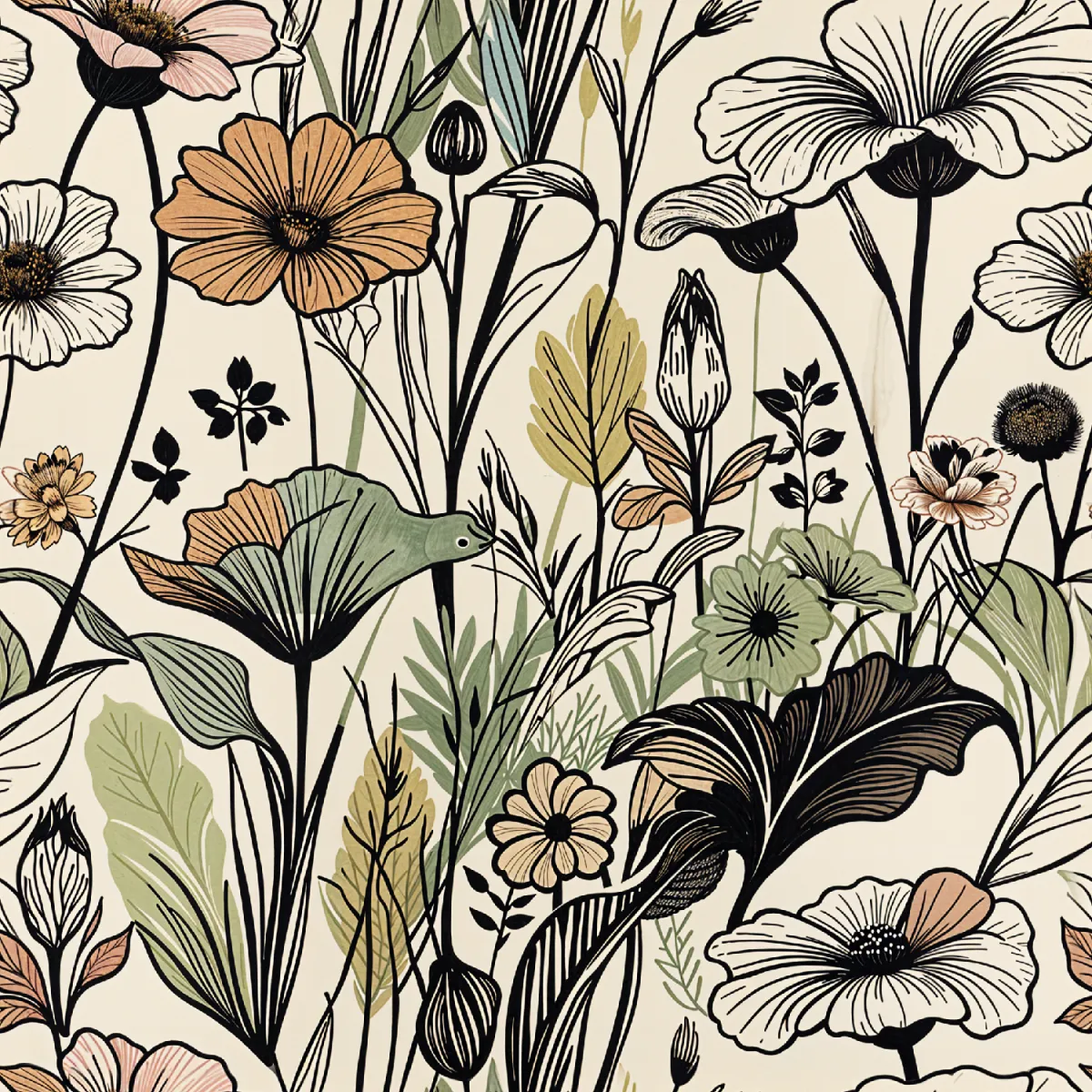 Elegant Floral Pattern Design