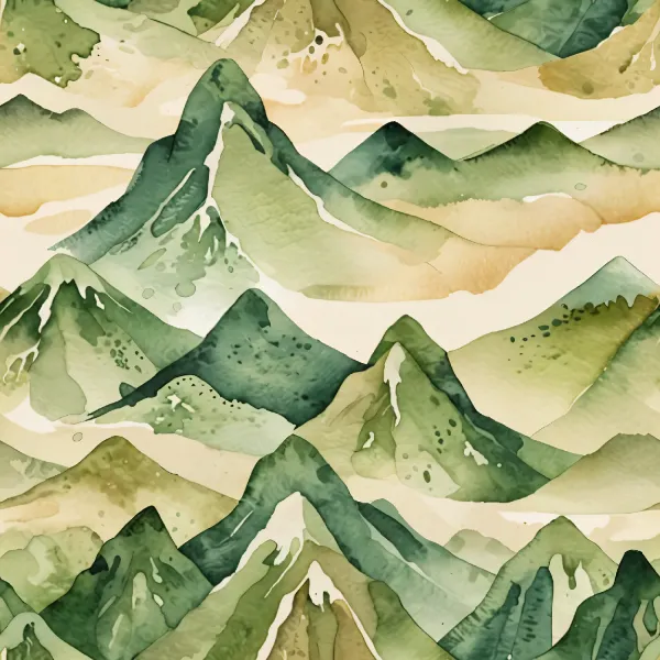 평화로운 산 풍경 Image