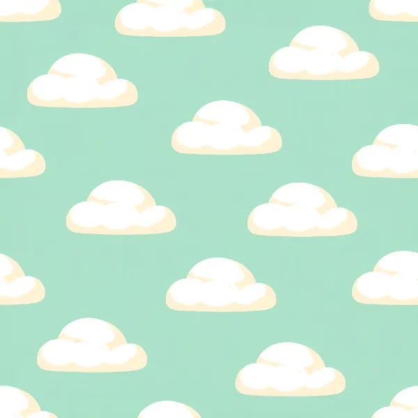 장난스러운 구름 패턴 Image