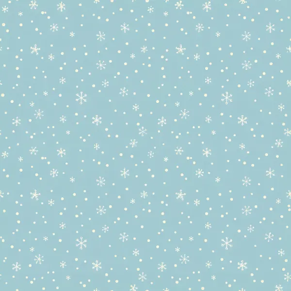 겨울 눈꽃 패턴 Image