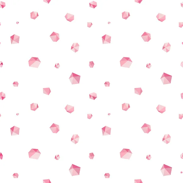 매력적인 핑크 육각형 패턴 Image