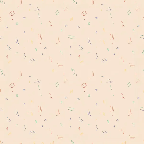 색색의 낙서 패턴 Image