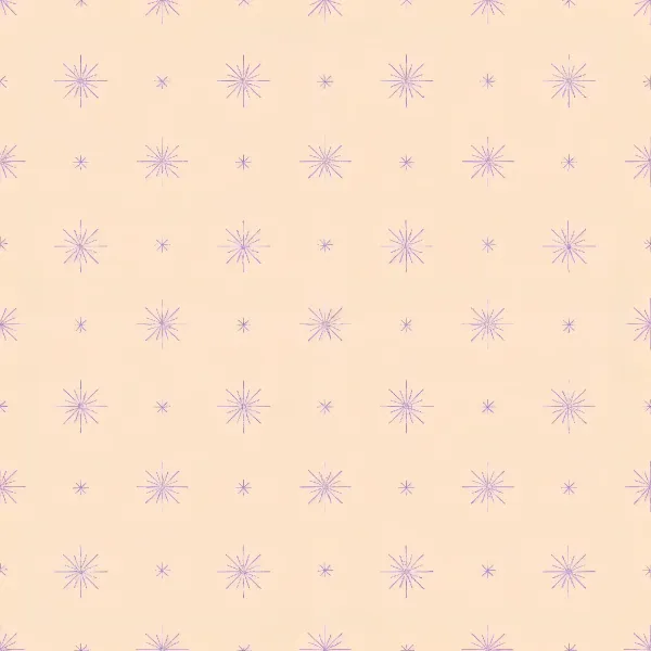 부드러운 별 낙서 패턴 Image