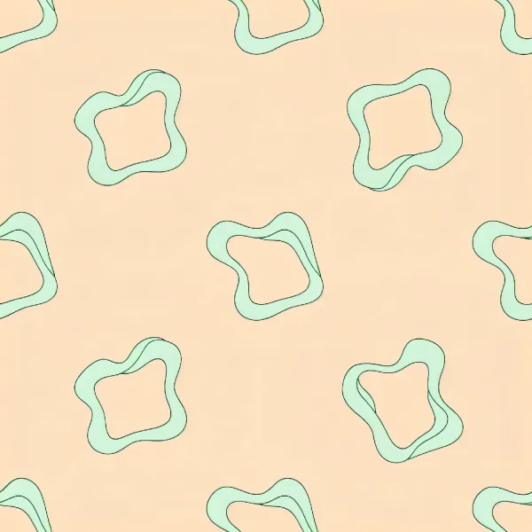 세련된 부드러운 곡선 패턴 Image