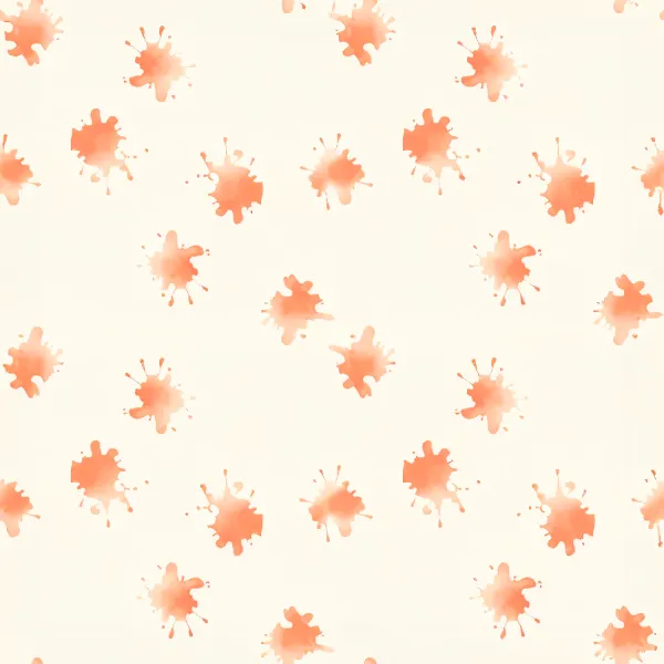 재미있는 오렌지 스플래터 패턴 Image