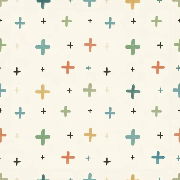 장난스러운 잉크 얼룩 패턴 Image