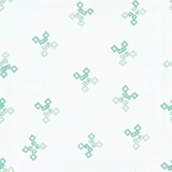 스타일리시한 기하학 교차 패턴 Image