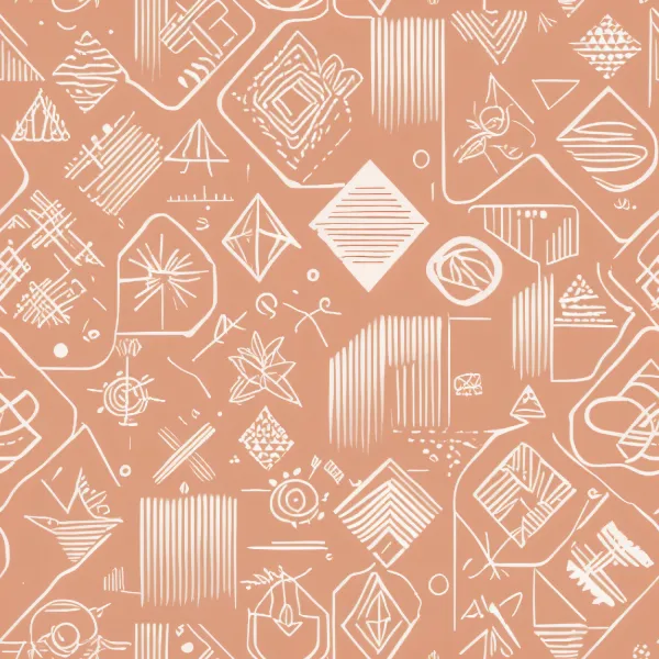 기하학적 삼각형 패턴 Image