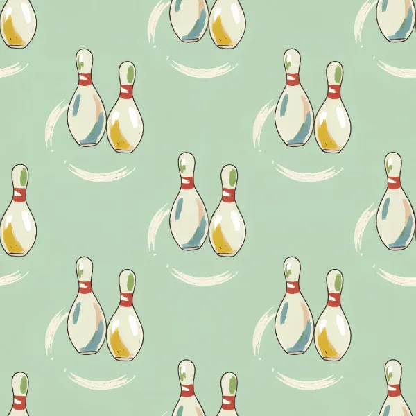 재미있는 볼링 핀 패턴 Image