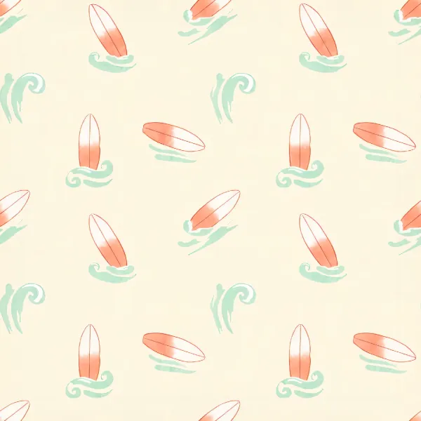 서핑 파도 패턴 Image