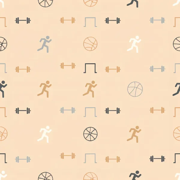 역동적인 스포츠 패턴 디자인 Image