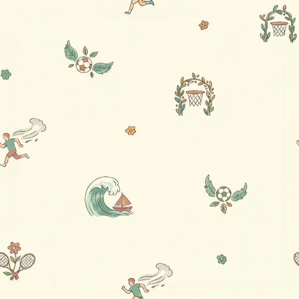 신나는 스포츠 패턴 Image