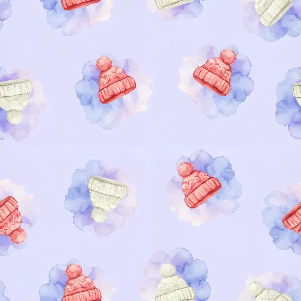 아늑한 겨울 모자 패턴 Image