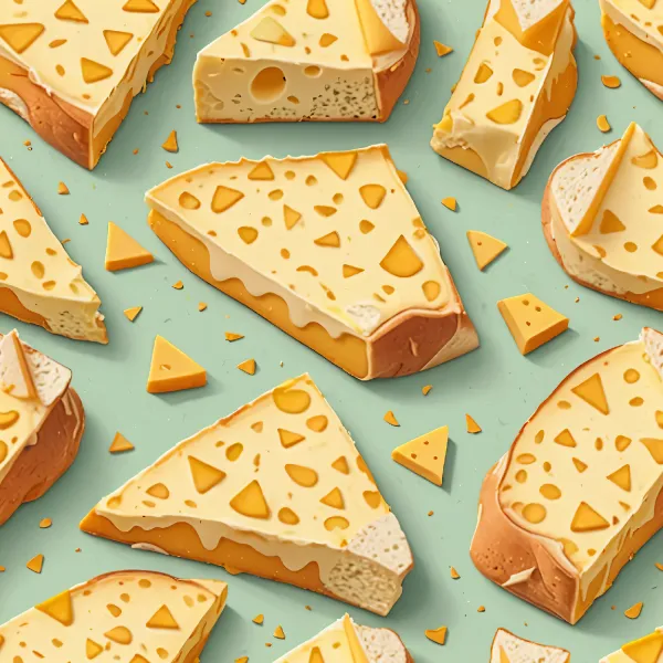 치즈 즐거운 패턴 Image