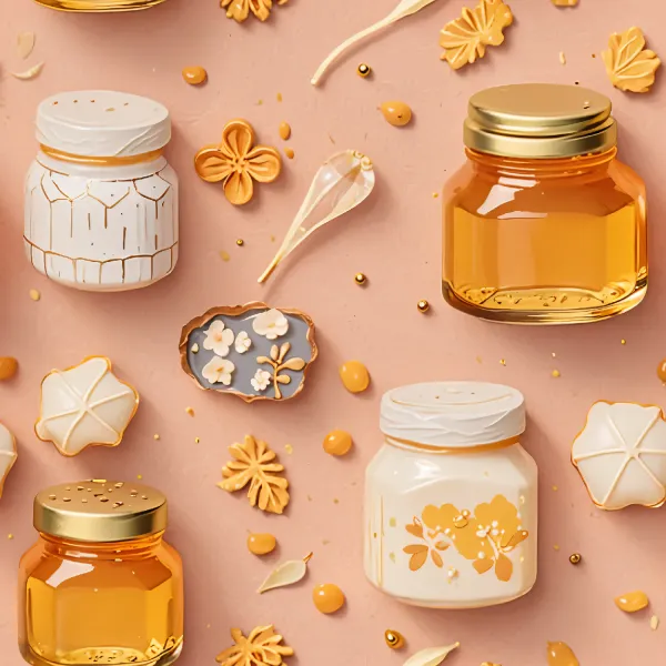 매력적인 꿀병 디자인 Image