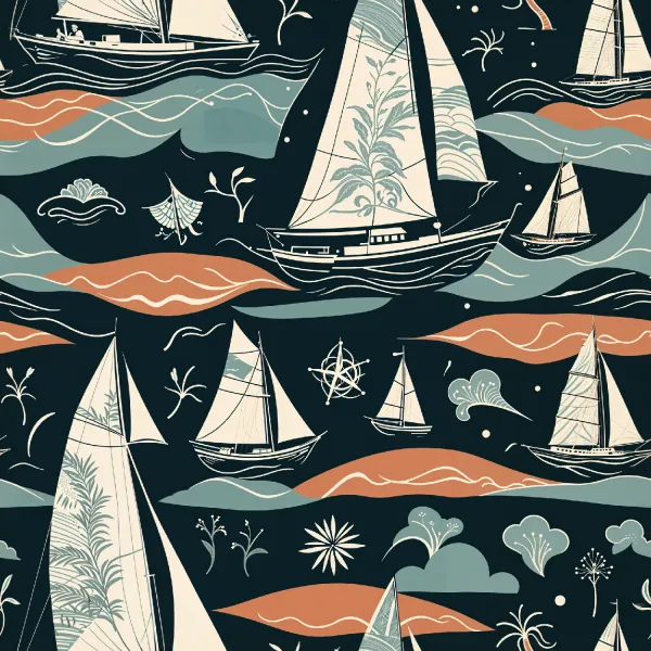 항해 모험 디자인 Image