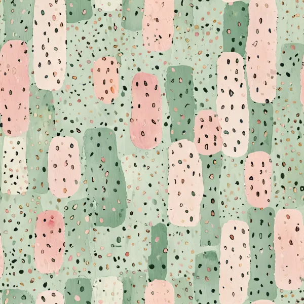 부드러운 형태의 추상 패턴 Image