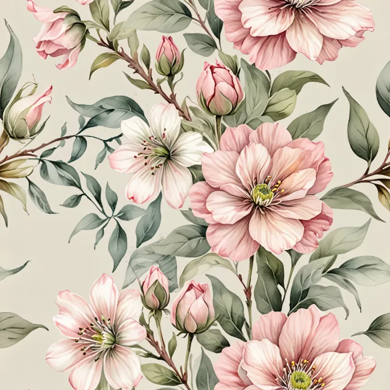 Delicate Floral Arrangement Image