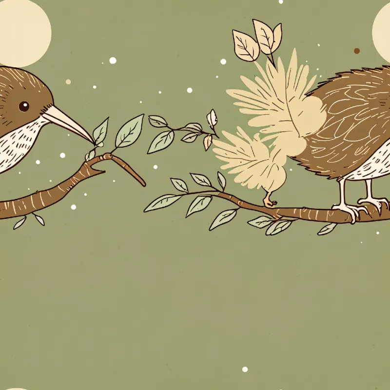 Charming Bird Illustration Design Image