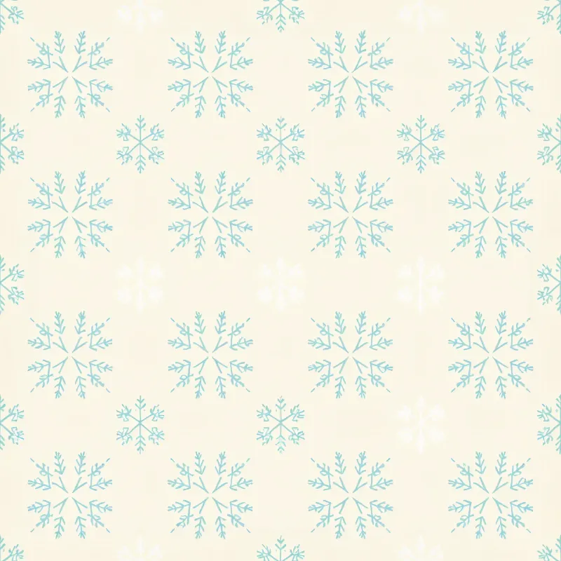 Charming Snowflake Pattern Image