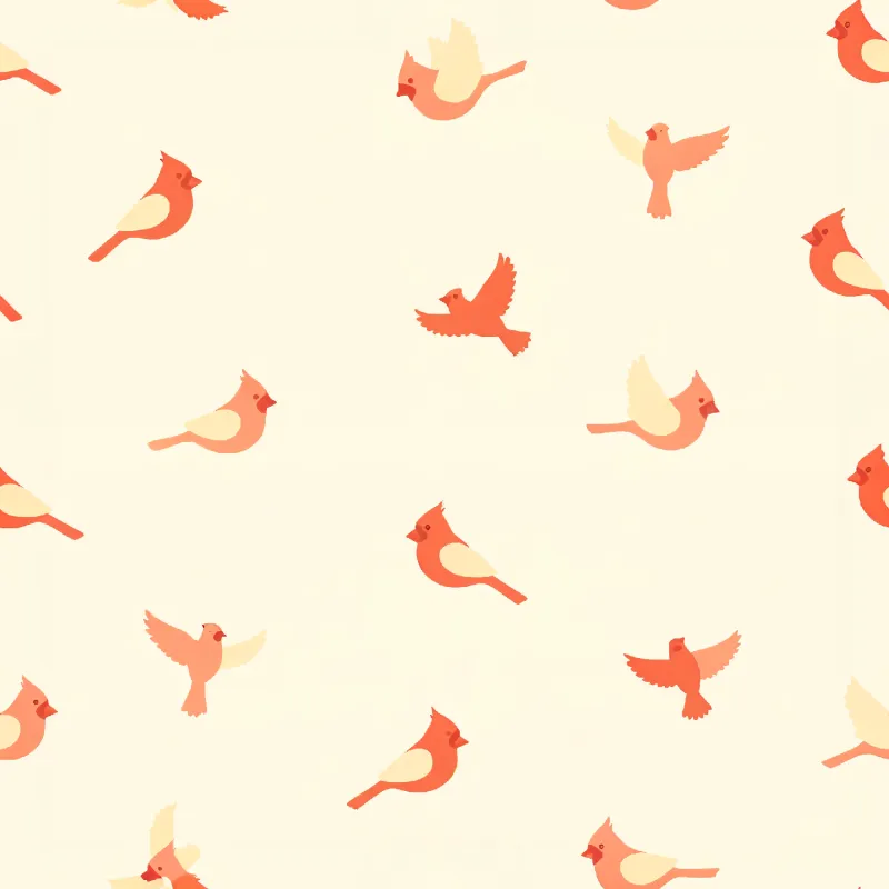 Charming Bird Pattern Image